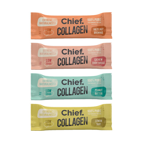 Chief Collagen Protein Bar (12 bars) | Chief Nutrition