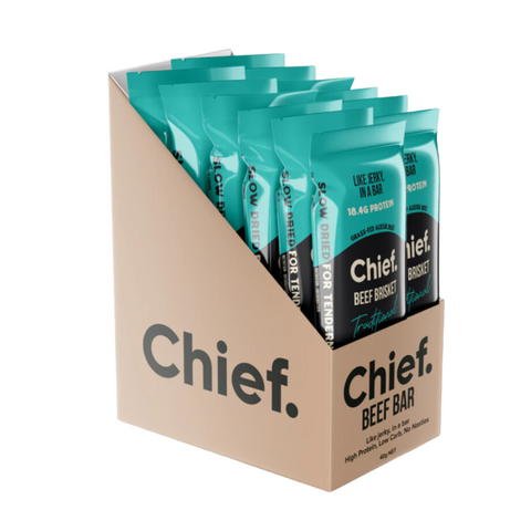 Chief Beef Bar (12 bars) Box of 12 bars Traditional | Chief Nutrition