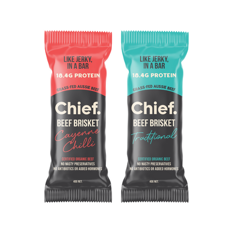 Chief Beef Bar (12 bars) | Chief Nutrition