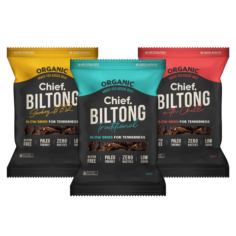 Chief Biltong (12 bags) | Chief Nutrition