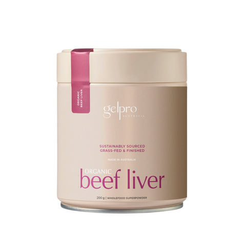 Organic Grass-Fed Beef Liver 200g Powder | GelPro