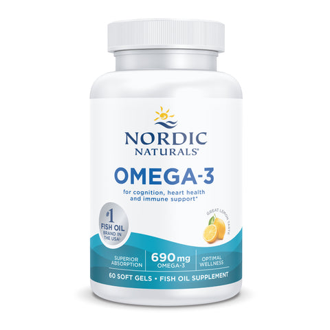 Nordic Naturals Omega-3 Softgels 60s | Nordic Naturals