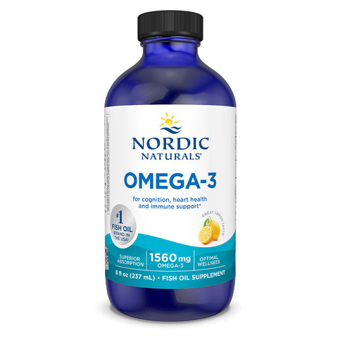 Nordic Naturals Omega-3 Liquid 237 mL | Nordic Naturals
