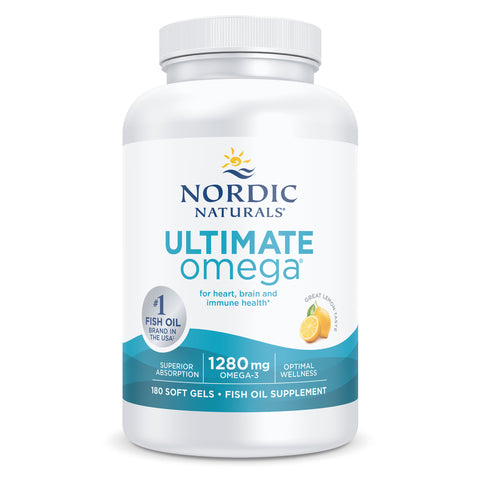 Ultimate Omega Softgels 180s | Nordic Naturals