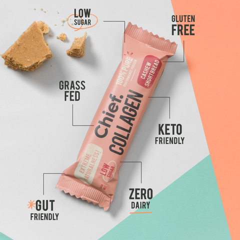 Chief Collagen Protein Bar (12 bars) | Chief Nutrition