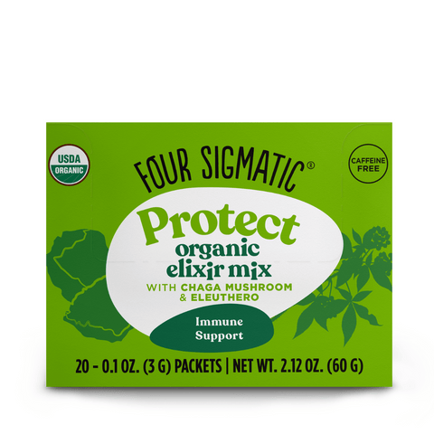 Protect Organic Elixir Mix 20 sachets Powder Rich + Earthy | Four Sigmatic