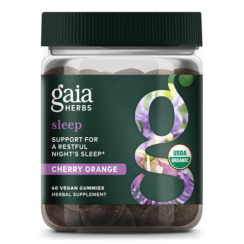 Sleep Gummies 40s Gummies Cherry Orange | Gaia Herbs
