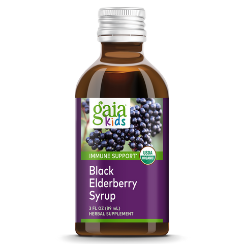 GaiaKids® Black Elderberry Syrup 89 mL Syrup Berry | GaiaKids