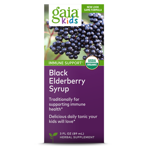 GaiaKids® Black Elderberry Syrup | GaiaKids