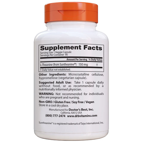 L-Theanine with Suntheanine® | Doctors Best