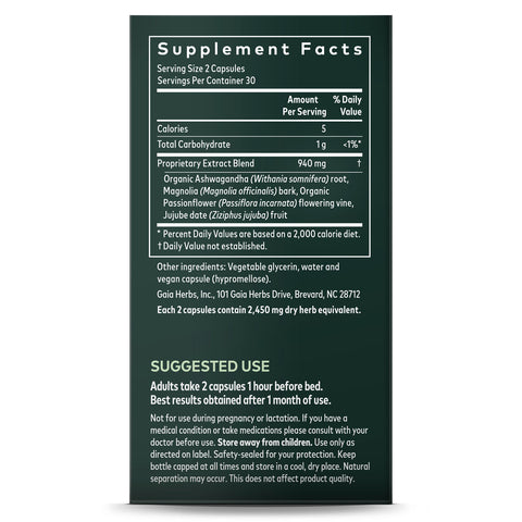 SleepThru® | Gaia Herbs