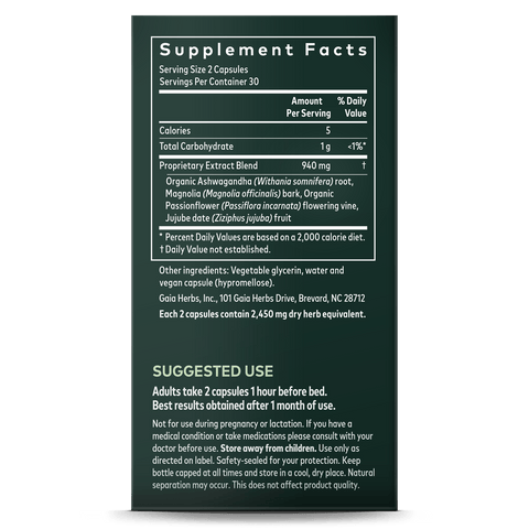 SleepThru® | Gaia Herbs