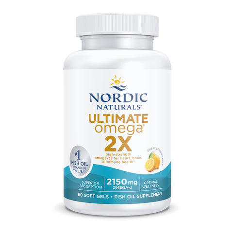 Ultimate Omega 2X 60s Softgels Lemon | Nordic Naturals