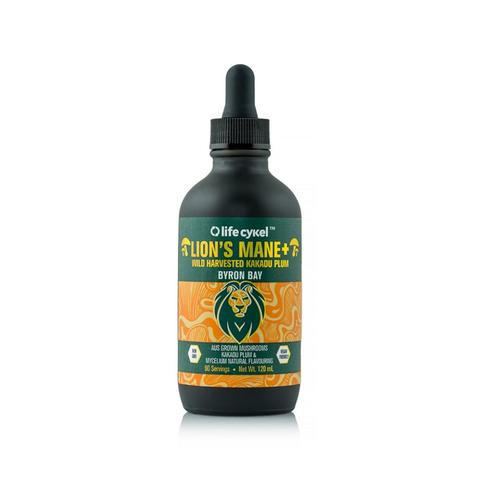 Lion's Mane Mushroom Extract 120 mL | Life Cykel