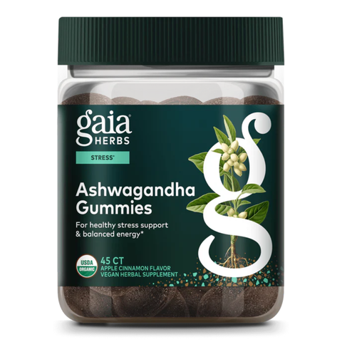 Ashwagandha Gummies 45s Gummies Apple Cinnamon | Gaia Herbs