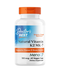 Natural Vitamin K2 MK-7 with MenaQ7® (100mcg) 60s Capsules | Doctors Best