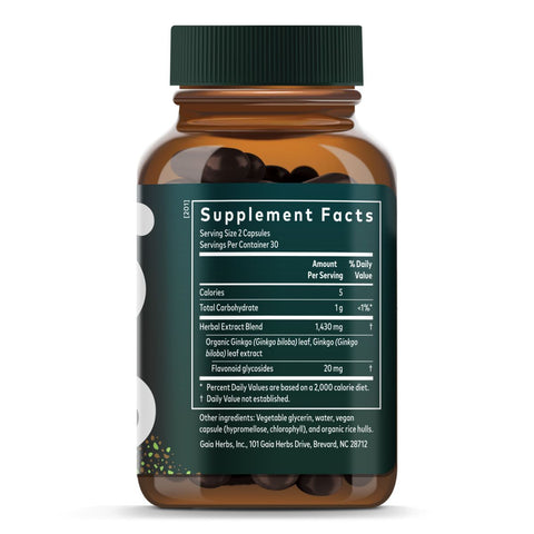 Ginkgo Leaf | Gaia Herbs