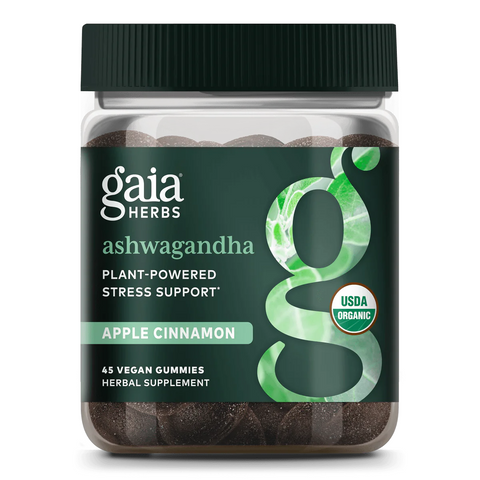 Ashwagandha Gummies 45s Gummies Apple Cinnamon | Gaia Herbs