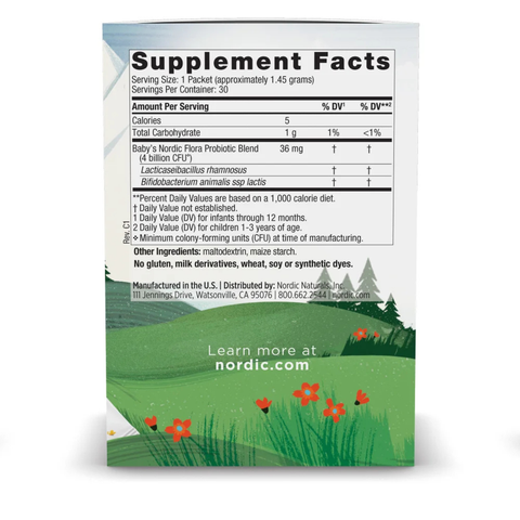 Baby's Nordic Flora Probiotic Powder | Nordic Naturals