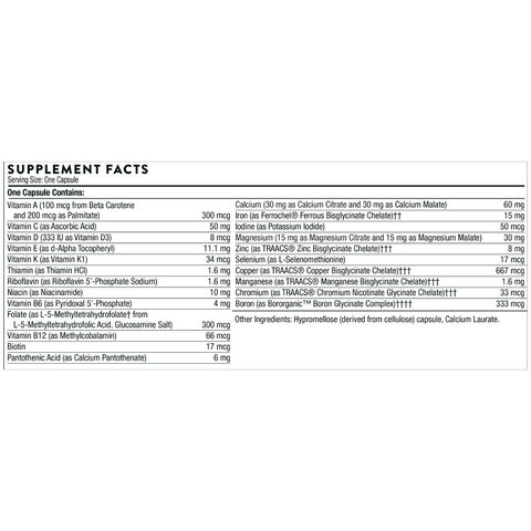 Basic Prenatal | Thorne