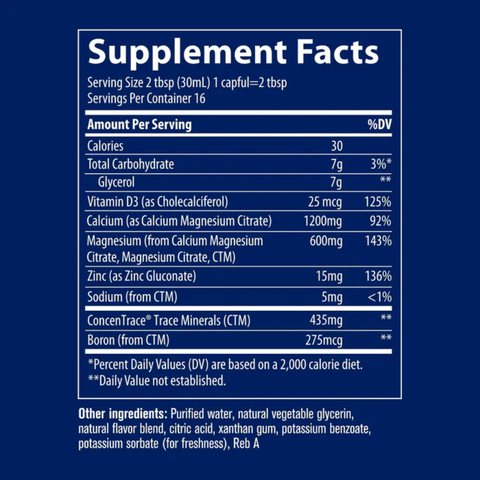 Cal/Mag/Zinc | Trace Minerals