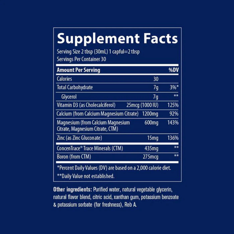 Cal/Mag/Zinc | Trace Minerals