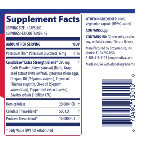Candidase™ Extra Strength | Enzymedica