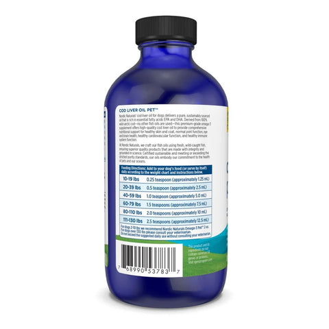 Pet Cod Liver Oil | Nordic Naturals