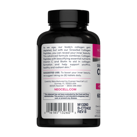 Grassfed Collagen peptides + Vitamin C & Biotin | NeoCell