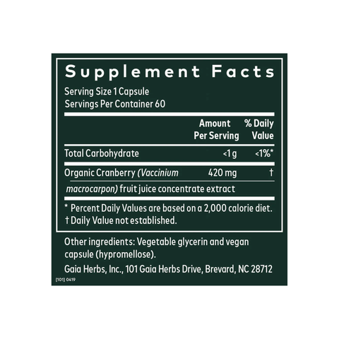 Cranberry Concentrate | Gaia Herbs