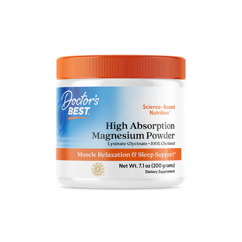 High Absorption Magnesium Powder 200g Powder | Doctors Best
