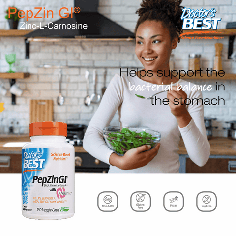 PepZin GI® Zinc-L-Carnosine Complex | Doctors Best