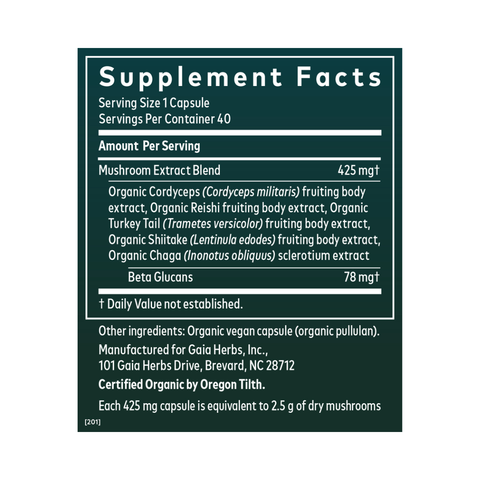 Everyday Mushrooms | Gaia Herbs