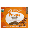 Focus Organic Coffee (Instant) 10 sachets Powder Medium + Smooth | Four Sigmatic