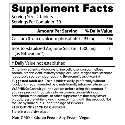 Fast Acting Arginine Complex with Nitrosigine | Doctors Best