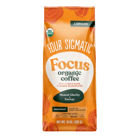 Focus Organic Coffee (Ground) | Four Sigmatic