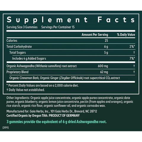 Ashwagandha Gummies | Gaia Herbs