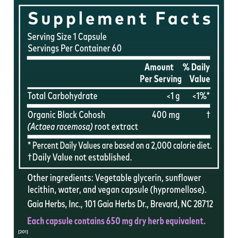 Black Cohosh | Gaia Herbs