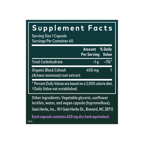 Black Cohosh | Gaia Herbs
