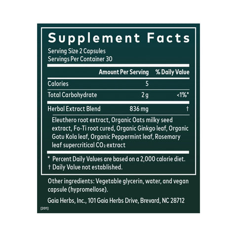 Mental Alertness | Gaia Herbs