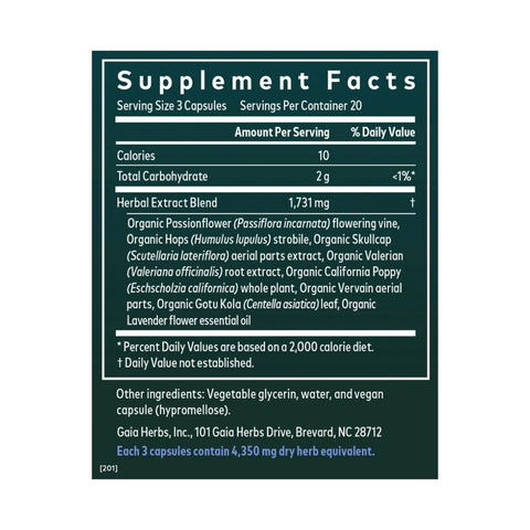 Sound Sleep | Gaia Herbs