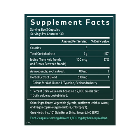 Thyroid Support | Gaia Herbs