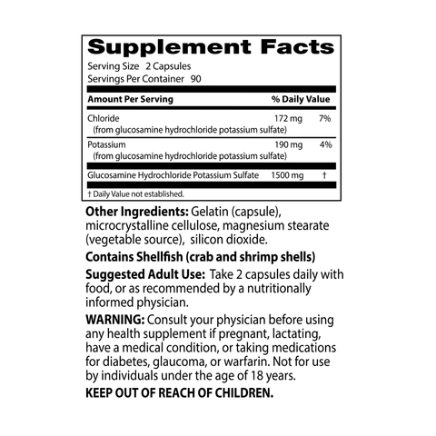 Glucosamine 750mg | Doctors Best