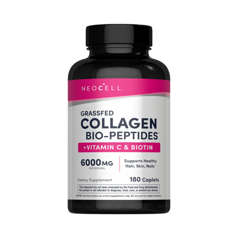 Grassfed Collagen Bio-Peptides + Vitamin C & Biotin 180s | NeoCell