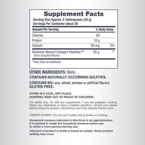 Grassfed Collagen Peptides | NeoCell