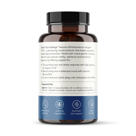 Gut Feelings™ Probiotic + Bs + Saffron | Gutsi