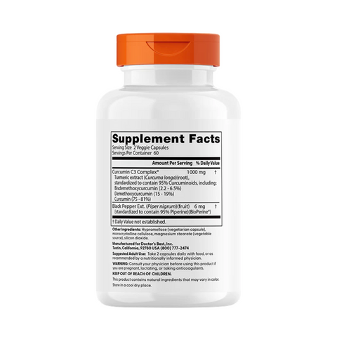 High Absorption Curcumin C3 Complex
