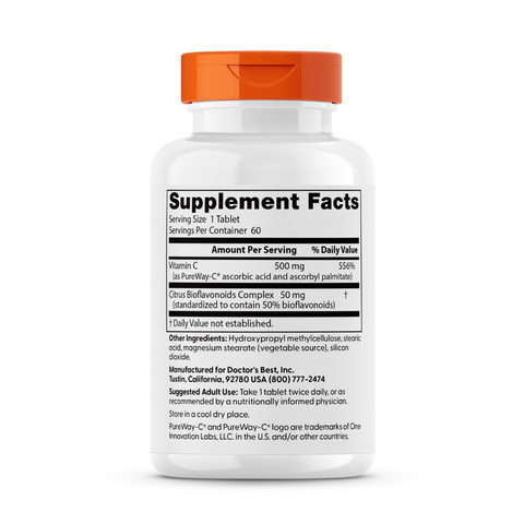 High Absorption Vitamin C with Pureway C | Doctors Best