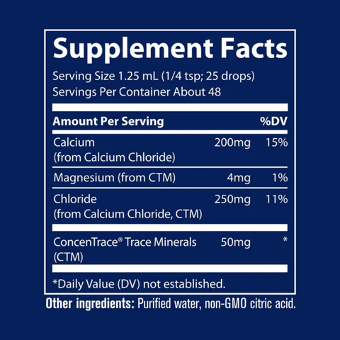 Ionic Calcium | Trace Minerals