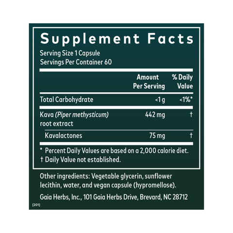 Kava Root | Gaia Herbs